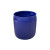 法兰桶铁箍桶化工桶工业抱箍桶开口废液泔水桶酿酒桶蓝色特厚款 全新150升半截桶带盖子