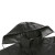 雨林军 长款雨衣 连体连帽安全反光雨衣 单位：套 黑色4XL 