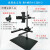 焦距微调 机器视觉实验支架 CCD工业相机固定支架 万向光源打光架 旗舰款高1200mm大底板 RH-MVT4-