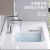 顾家家居（KUKA）浴室柜陶瓷一体盆卫生间洗脸洗手池盆柜组合洗漱台G-06778B080XBJ