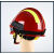 承琉定制17统型抢险救援头盔ABS应急救援消防安全帽防砸耐冲击防火地 橙红色头盔灯架手电护目镜