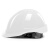 白色安全帽工地透气abs工程监理安全帽蓝色黄色施工工作帽男 白色 甲方/监理