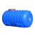 海斯迪克 超大蓝色圆形桶 水塔塑料水桶 加厚储水桶储存水罐蓄水箱 165L立体抗老化 HKWY-23