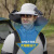 HKFZ 太阳能风扇防晒帽子男士夏季大帽檐户外登山钓鱼带风扇的遮阳帽 深灰色+1个挖洞多用风扇 可调节