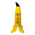 定制适用小心地滑台阶安全警示牌禁止停车标志酒店用品立式香蕉皮路锥创意 60cm香蕉锥（注意安全） 60x30cm