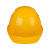 德威狮安全帽工地国标加厚透气领导建筑工程头盔男定制 黄色H99S透气ABS
