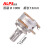进口日本ALPS音响功放机音频音量双联六脚6脚电位器b100K50K10K B型100K /花柄/杆长15mm 半柄(D柄)