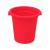 塑料桶特大加厚水桶储水用带盖大号小酵素桶发酵桶大桶 红色带盖160L