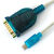 TYPECUSB转九针串口线USB-C手机转RS232转USB串口适配器通讯线 MicroUSB转RS232串口转接线 1./8m