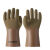 兰浪（LANON）V330丁腈耐酸碱防护手套 耐酸碱防护手套 焦糖色 L 2 