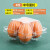 加厚鸡蛋包装盒一次性鸡蛋托塑料透明皮蛋咸鸭蛋托盘吸塑收纳盒子 加厚蛋托12枚中号3排(100个)