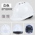 HKNA安全帽定制工地头盔加厚中建国家电理国标玻璃钢建筑电工专用 国标V型加厚透气升级按钮款（白色）