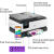 惠普（HP） OfficeJet Pro 8135e 无线一体式彩色喷墨打印机 自动双面打印 新版 Gray