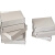 特硬白色飞机盒快递盒咕卡出卡打包盒穿戴甲包装盒小卡方形扁盒 白色飞机盒3个 小号（15*10*4cm）