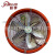 六叶圆形排风扇大功率轴流风机工厂仓库排气扇厨房工业窗式加厚网 FTA-60 380V-750W