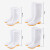 稳斯坦 WF033 白色雨鞋工作雨靴 耐油防滑卫生靴防油工厂水鞋劳保鞋 女中筒38