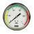 反光防水仪表指示贴压力表标签4/1整圆压力表标识贴 10cm压力表整圆(下单备注颜色)