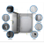 304室内不锈钢配电箱明装基业箱电气控制柜电控箱防水控制箱订做 (挂墙)400*600*200(304材质)