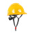 锐明凯工地安全帽V型玻璃钢国标加厚安全防护头盔建筑施工防砸安全头盔 国标V型-玻璃钢 红色