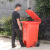 斯威诺 X-4019 脚踏分类带轮垃圾桶 物业环卫大塑料垃圾箱 蓝色240L可回收物
