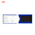 豫选工品  货架磁性标签塑料标签库房仓库标识牌条标识  全磁蓝色65*100