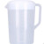 20005000ml量杯量桶级塑料透明带刻度厨房烘焙奶茶加厚 5000毫升白盖