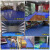 防潮板垫板超市冷库仓库托盘驿站垫货货架置物隔潮板加厚塑料垫板 蓝色圆孔40x40x3厘米