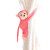 南旗小猴子长臂猴毛绒玩具趴趴猴会叫香蕉猴窗帘猴玩偶卡通抓机娃娃 红 55厘米展开长度【普通款】