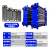 定制适用板式换热器304316不锈钢钛材定制可拆卸工业供暖蒸汽交换 5平方换热面积（加强防腐板