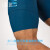 兰帕达 骑行服自行车男款短袖套装山地公路车自行车骑行服装备套装 熊猫蓝短袖+星耀背带短裤黑色 L码（适合体重：55-65kg）