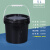 pp广口桶5升L塑料桶酒酿桶透明打包桶热汤密封外卖桶家用储物桶水桶 5L-橘色