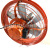 六叶圆形排风扇大功率轴流风机工厂仓库排气扇厨房工业窗式加厚网 FTA-60 380V-750W