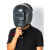 嘉博森手持式电焊面罩半自动焊帽氩弧焊工塑料防水加厚焊接焊机脸部 面罩送7号镜片20黑20白