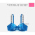 维多利亚的秘密（Victoria's Secret）Logo闪亮肩带蕾丝覆面性感大胸显小内衣文胸女 20M3明艳蓝 32A (70A)