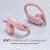 Mpow真无线蓝牙耳机耳塞BH452 一步自动配对 运动耳机跑步慢跑远足瑜伽锻炼健身房健身旅行 BH452-Pink