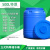 特厚食品级圆形发酵酿酒桶储水桶家用困水桶立式大水桶塑料桶带盖 500立圆蓝色特厚