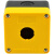 德力西LAY5SHZ单孔按钮盒1孔 2孔 3孔黄色急停按钮盒开关盒接线盒 1孔灰白色