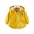 百丽驼美士 BALITOMMS1-2-3岁女童春季长袖洋气儿童上衣女宝宝春装洋气小外套婴儿小衣/ 黄色 80cm