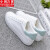小回力家小白鞋女学生韩版很搭春秋季皮面平底跑步鞋运动鞋透气女式板鞋子 白色 35