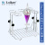 垒固梨形分液漏斗高硼硅玻璃实验室具标口活塞加厚四氟梨型分液漏斗60/125/250/500/1000 不锈钢漏斗架250ml*6孔