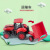农夫车农用运输车拖拉机耐摔儿童模型玩具收割机男孩工程汽车套装 升级版红色农夫运输车 惯性动力