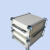 K型铝型材外壳仪表机箱DIY工控控制盒电源线路板壳体设备箱定制 6U*63孔*350全深