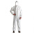 适用于3M4510白色连体带帽防护服防尘服喷漆油漆工作防静电衣防化 4510防护服一件 L