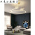 动漫派蝴蝶圆圈吊灯 现代简约大气客厅卧室2023年创意个性灯具 【蝴蝶螺旋圈】直径60cm-三色变
