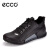 爱步（ECCO）男鞋城市舒适运动鞋 牛皮防滑休闲鞋 健步2.0 800784 黑色 39