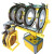德威狮定制PE管高配热熔焊机液压半自动对焊机燃气管道工程焊管机63 (50)63-200液压顶配