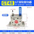 OD 气动振动器 空气涡轮震动器振荡锤工业下料 藕色 GT48(304不锈钢)