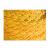京采无忧 60mm（1米价格)黄色 船用缆绳 抛缆绳尼龙绳复合股八股粗绳子