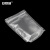 安赛瑞 磨砂透明自立袋 自封夹链包装袋干货果茶叶储存运输密封袋20×30+5cm 50个 2A00592
