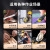 劳保防割手套透气防滑5级防刀刃切割杀鱼维修木工防刺防扎耐磨防护手套 PU防滑款5级防割手套【掌纹浸胶1双】